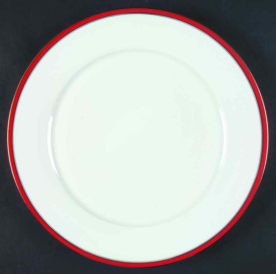 Ambassade Vermillion Service Plate (Charger) by Charles Field Haviland-1