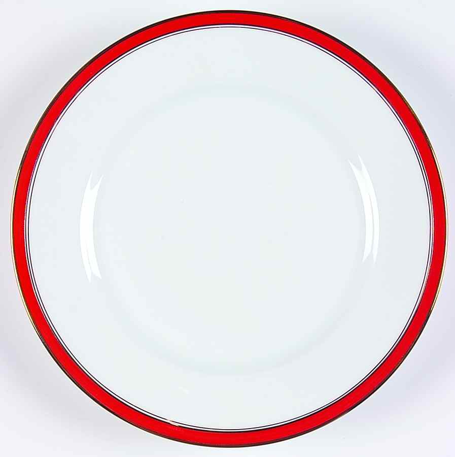 Ambassade Vermillion Salad Plate by Charles Field Haviland-1