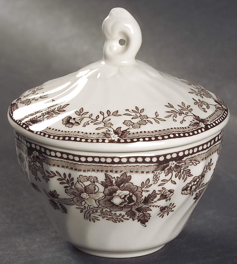 Tonquin Brown Sugar Bowl & Lid by Churchill-1