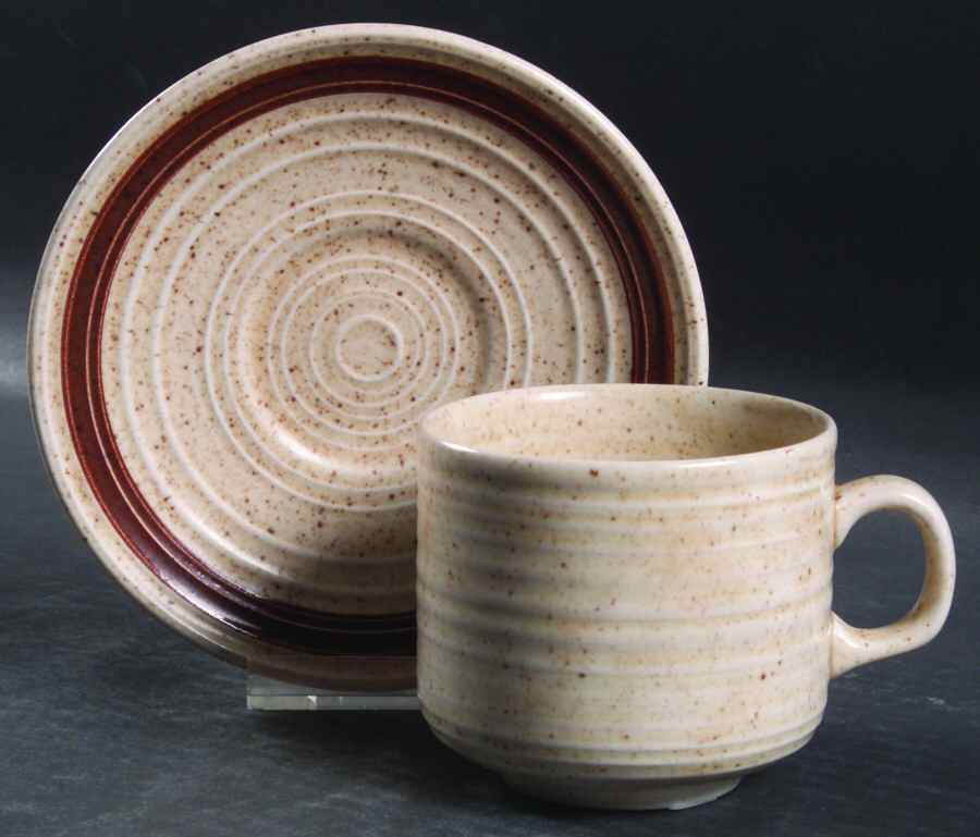 CCH32 Flat Cup & Saucer Set by Churchill-1