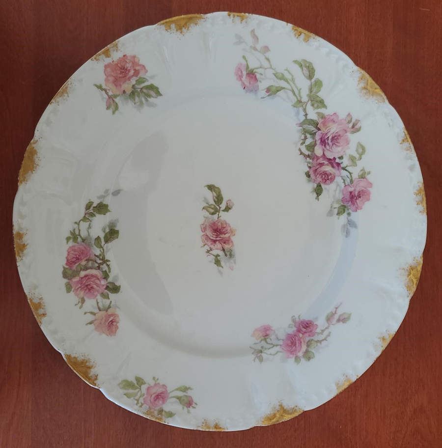 Schleiger 1313-3 Dinner Plate by Charles Field Haviland-1