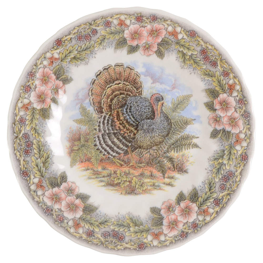 Thanksgiving Multicolor (Non-England) Salad Plate by Churchill-1