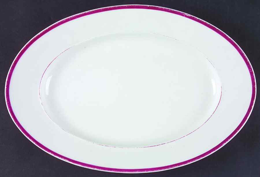 CHF1258 15" Oval Serving Platter by Charles Field Haviland-1