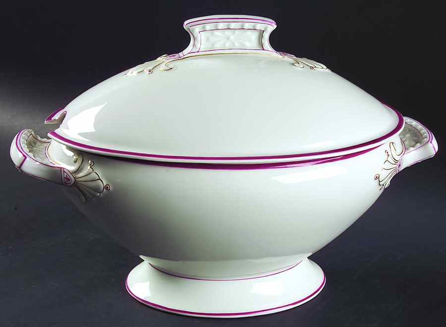 CHF1258 Tureen &  Lid by Charles Field Haviland-1