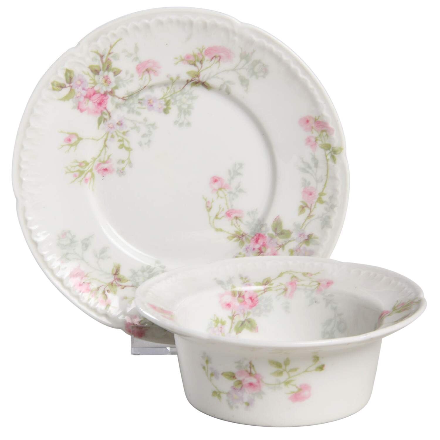 CHF1261 Ramekin & Saucer Set by Charles Field Haviland-1