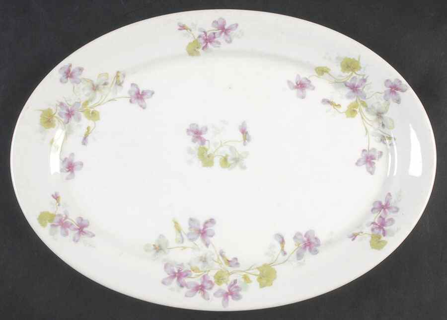 CHF1267 11" Oval Serving Platter by Charles Field Haviland-1