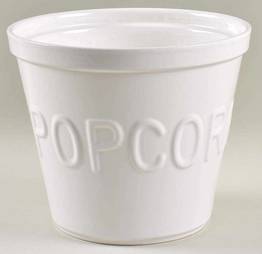 Aspen (Essential) Popcorn Bucket by Crate & Barrel-1