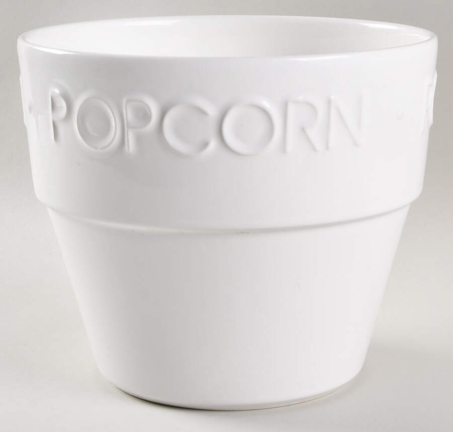 Aspen (Essential) Popcorn Bucket by Crate & Barrel-1