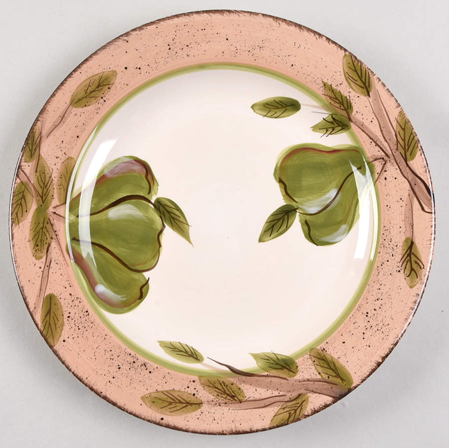 Vintage Fruit Luncheon Plate by Canterbury Potteries-1