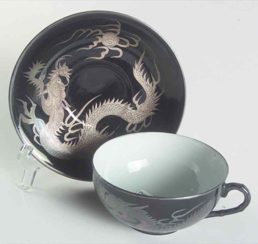 249 Flat Cup & Saucer Set by Craftsman (Japan)-1