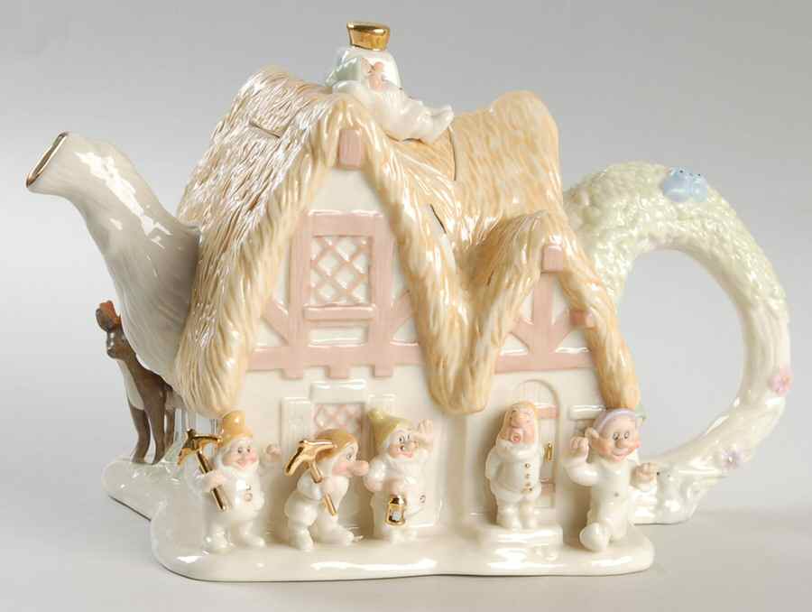 Snow White House Teapot & Lid by Lenox-1