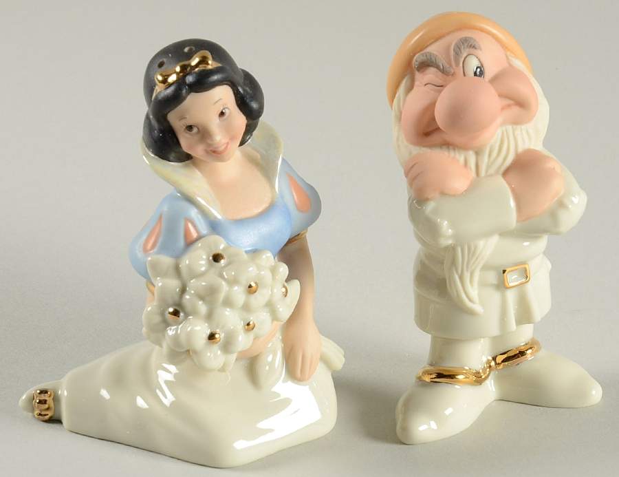 Snow White Salt & Pepper Set by Lenox-1