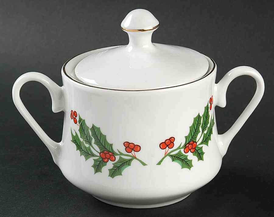 CX324 Sugar Bowl & Lid by China (Made in China)-1