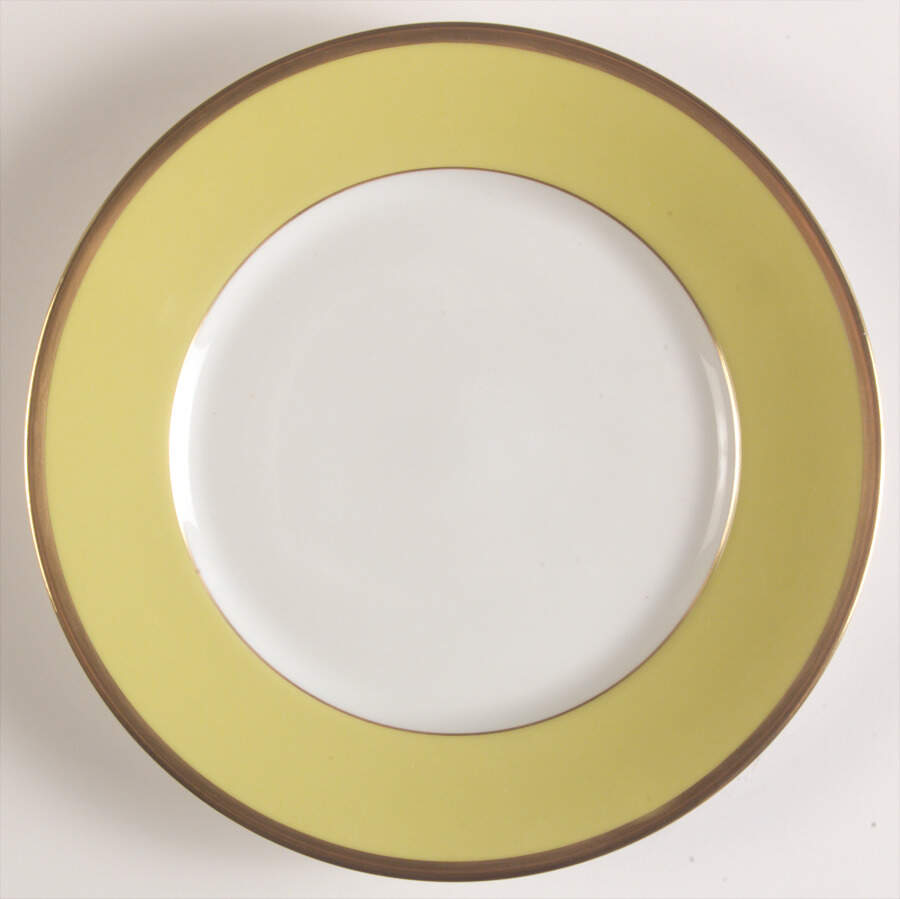 Arc En Ciel Almond Green (Vert Amande) Dessert Luncheon Plate by Charles Field Haviland-1