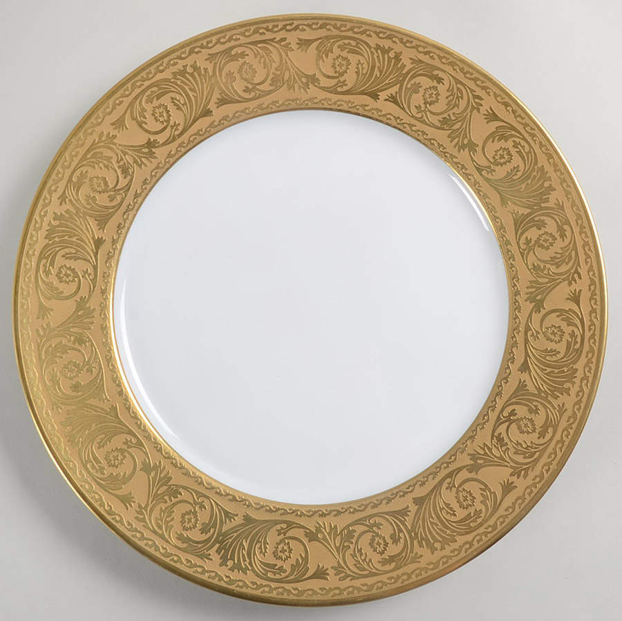 Versailles Gold Service Plate (Charger) by Charles Field Haviland-1