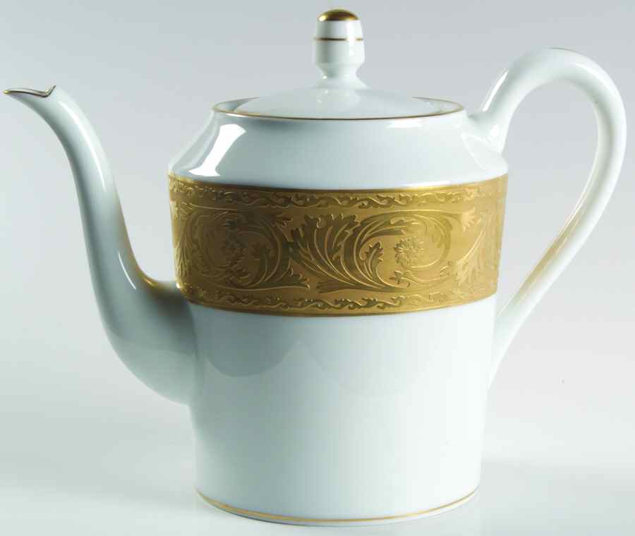 Versailles Gold Coffee Pot & Lid by Charles Field Haviland-1