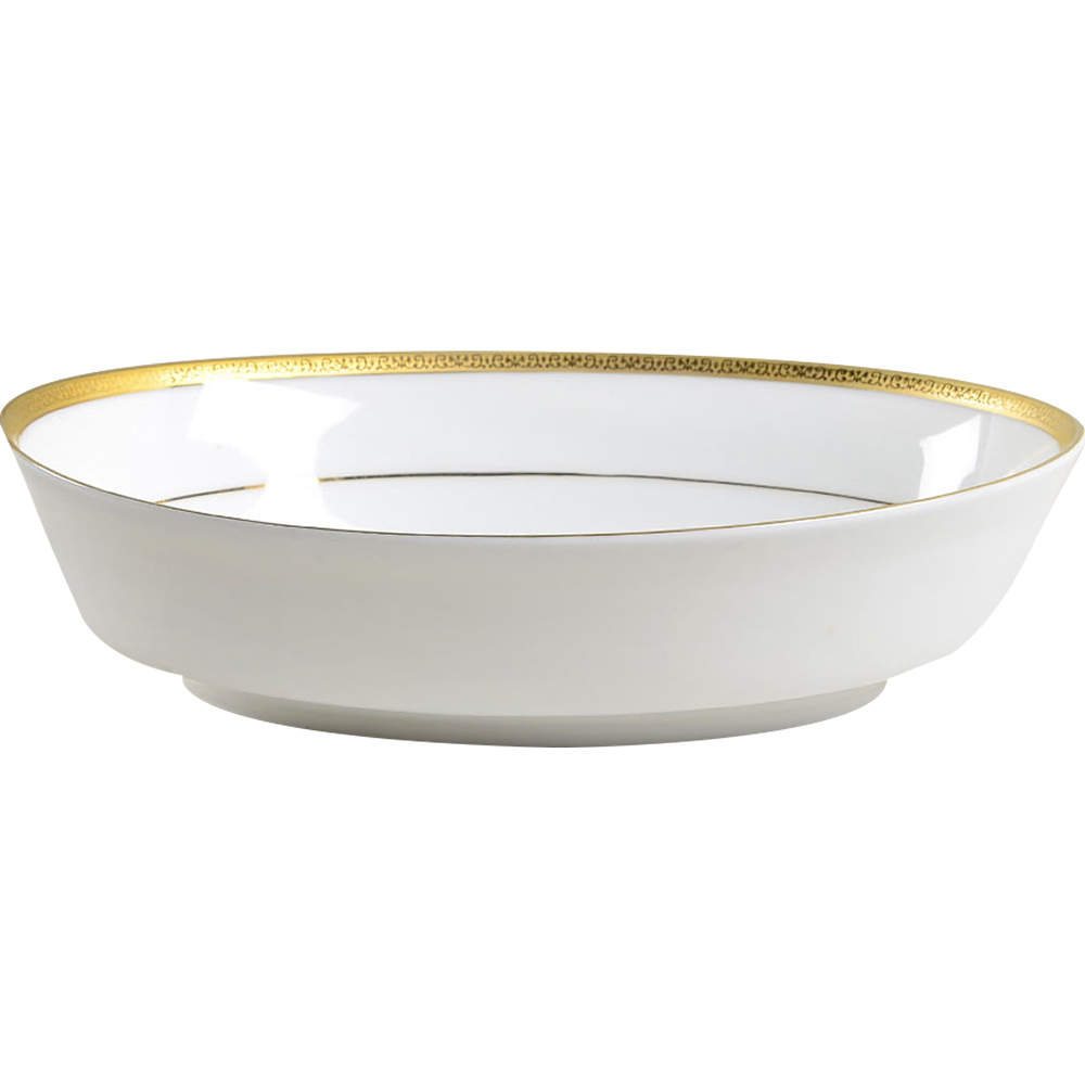 Grand Buffet Gold 10" Oval Vegetable Bowl by Charter Club-1