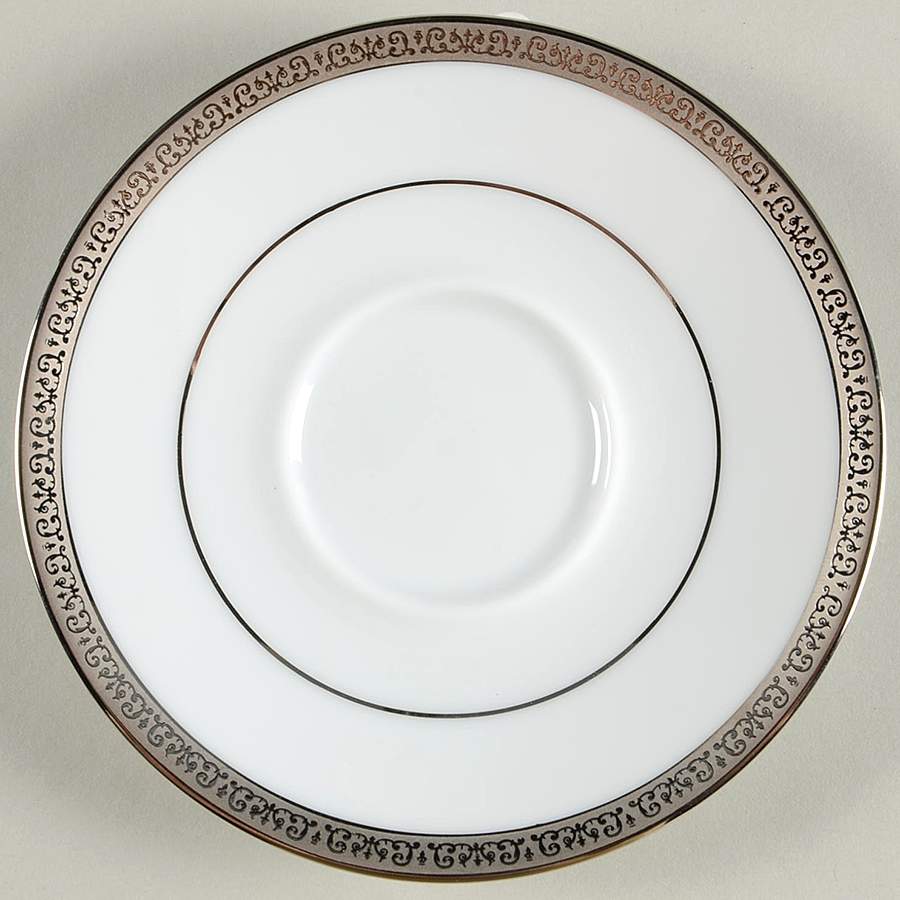 Grand Buffet Platinum Saucer for Demitasse Cup by Charter Club-1