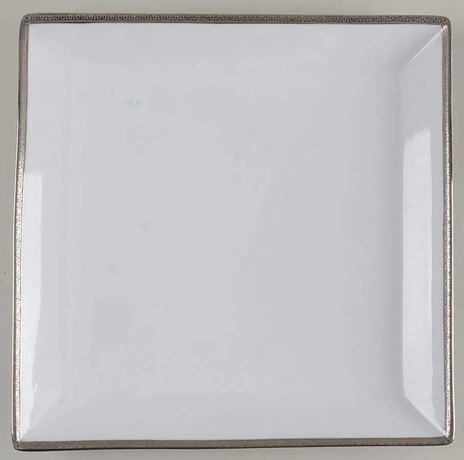 Grand Buffet Platinum 12" Square Serving Platter by Charter Club-1