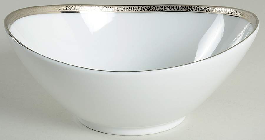 Grand Buffet Platinum 7" Oval All Purpose Bowl by Charter Club-1