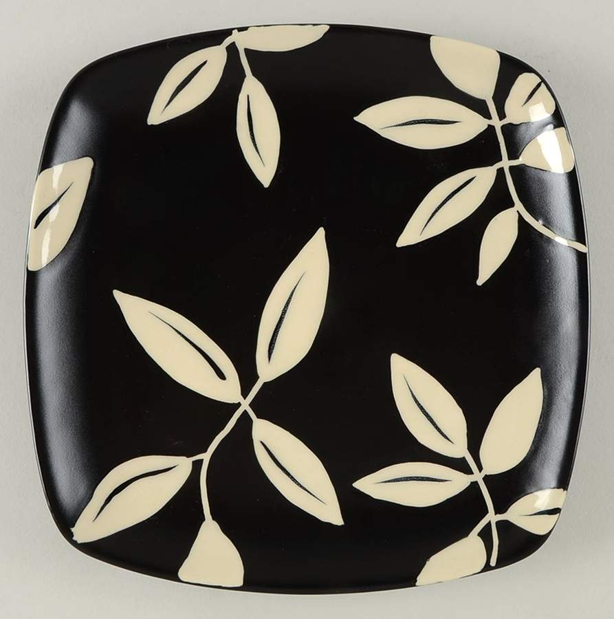 Corso Black Salad Plate by The Cellar (China)-1