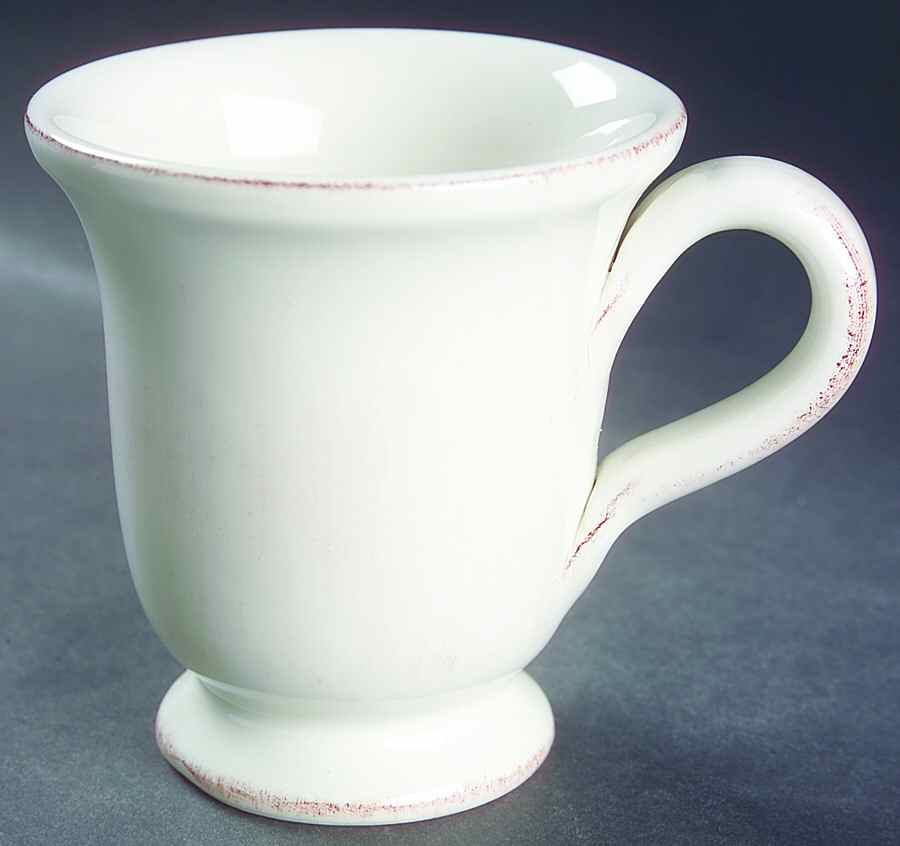 Baroque White Mug by The Cellar (China)-1