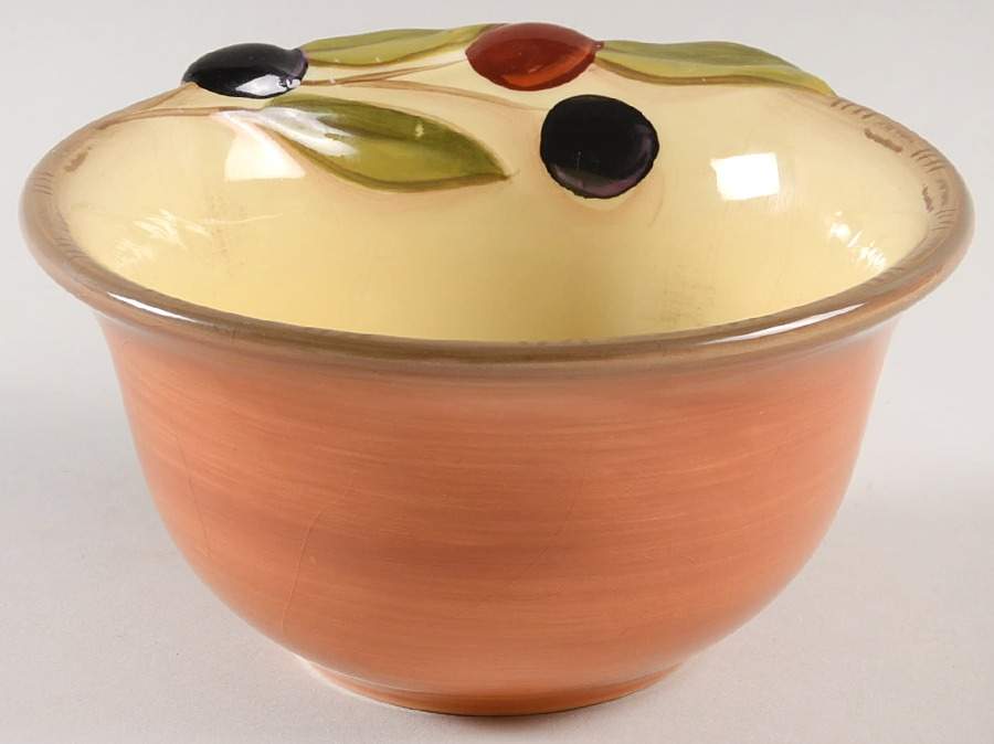 Antique Olive 6" Prep Bowl by Clay Art-1