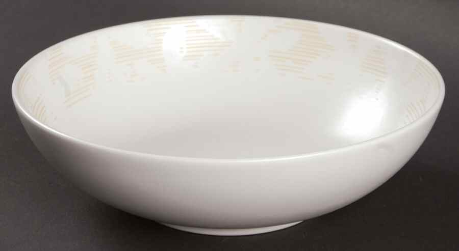 Tonal Floral Coupe Soup Bowl by Calvin Klein-1