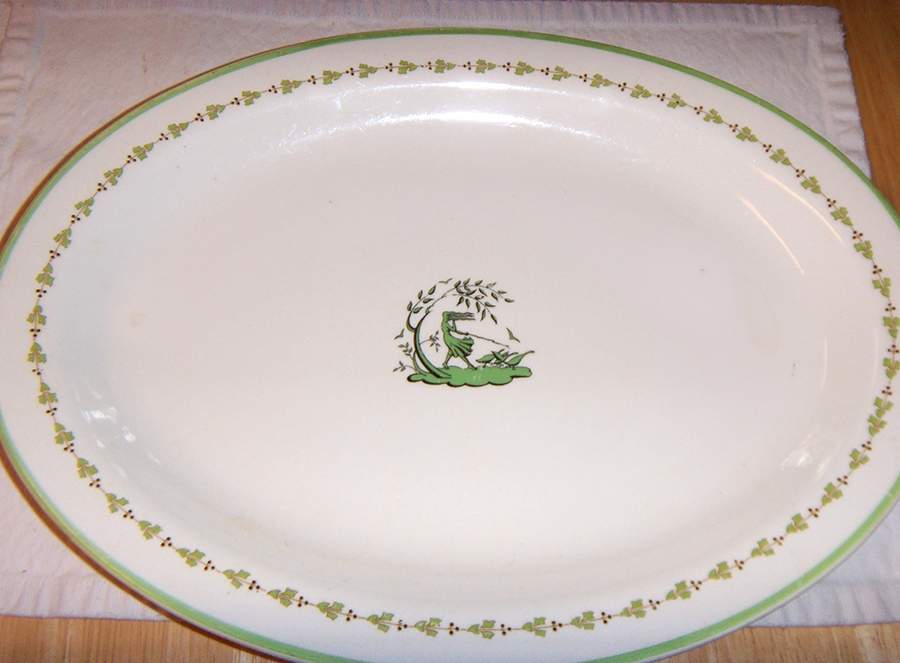 CAN191 12" Oval Serving Platter by Canonsburg-1