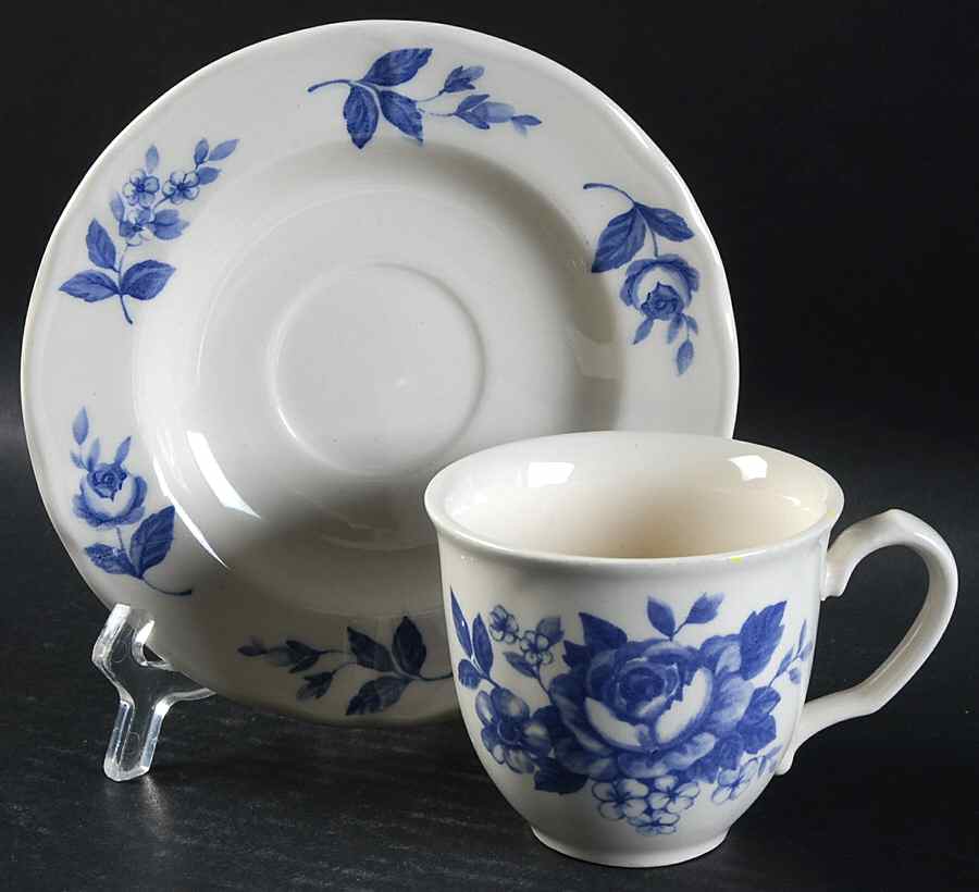 CCH36 Footed Cup & Saucer Set by Churchill-1