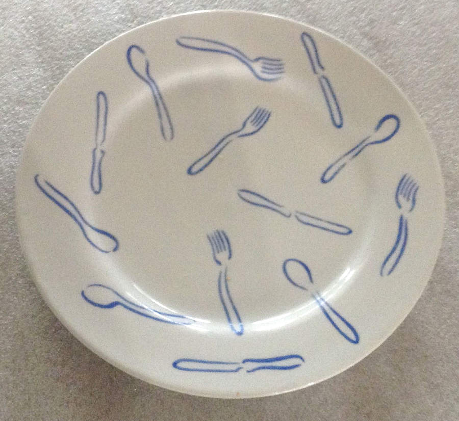 Let's Cook, Let's Eat Salad Plate by BIA Cordon Bleu-1