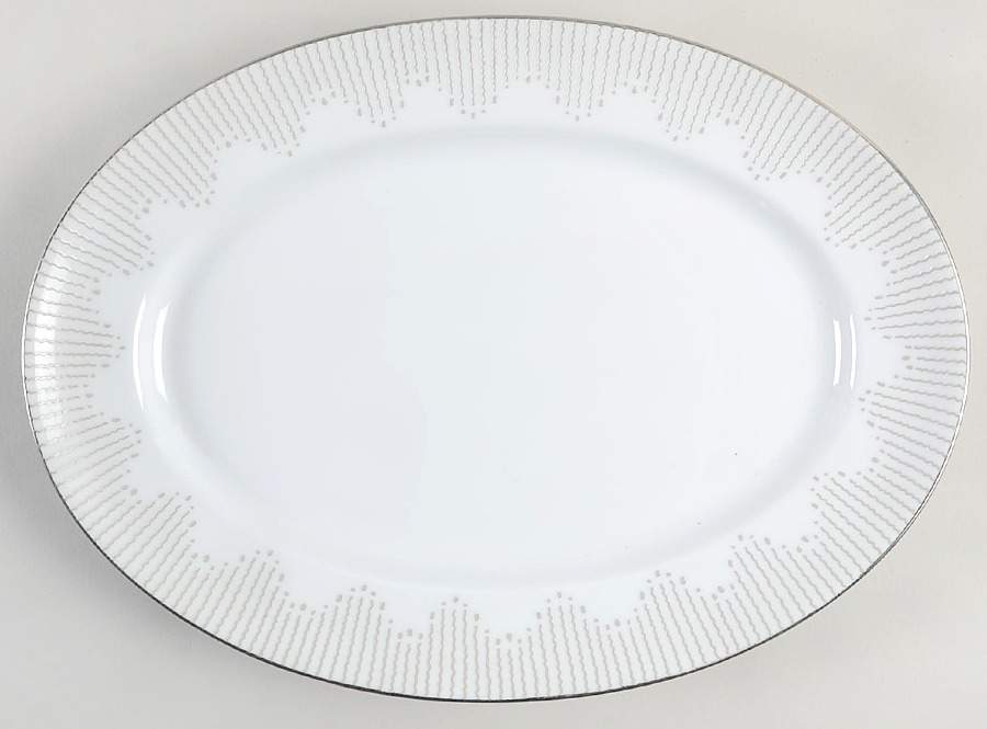 Neptune 14" Oval Serving Platter by Charles Field Haviland-1