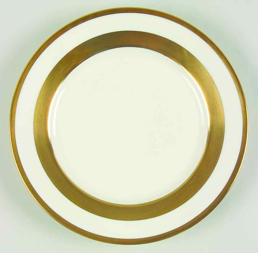William Gold Dessert Luncheon Plate by Charles Field Haviland-1