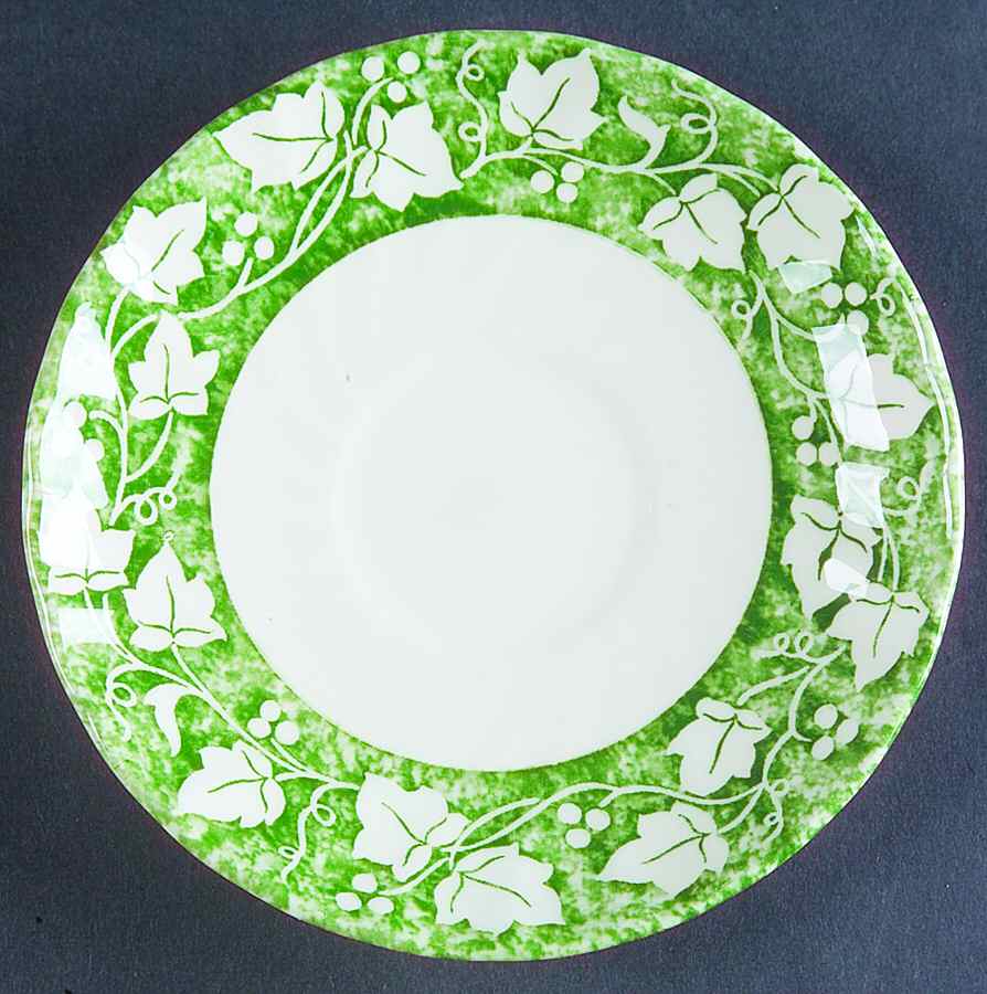 Verdigris Saucer by Churchill-1
