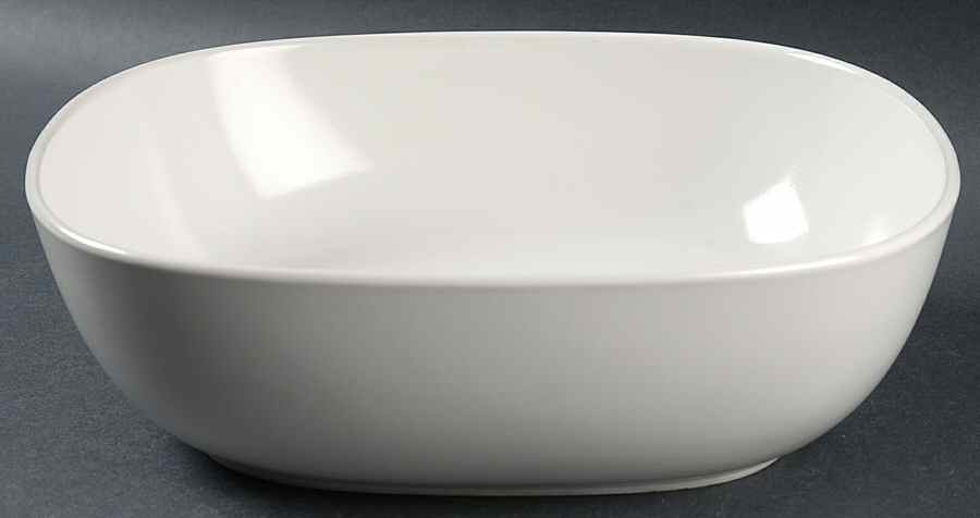 Graffiti Ivory 9" Round Vegetable Bowl by Calvin Klein-1