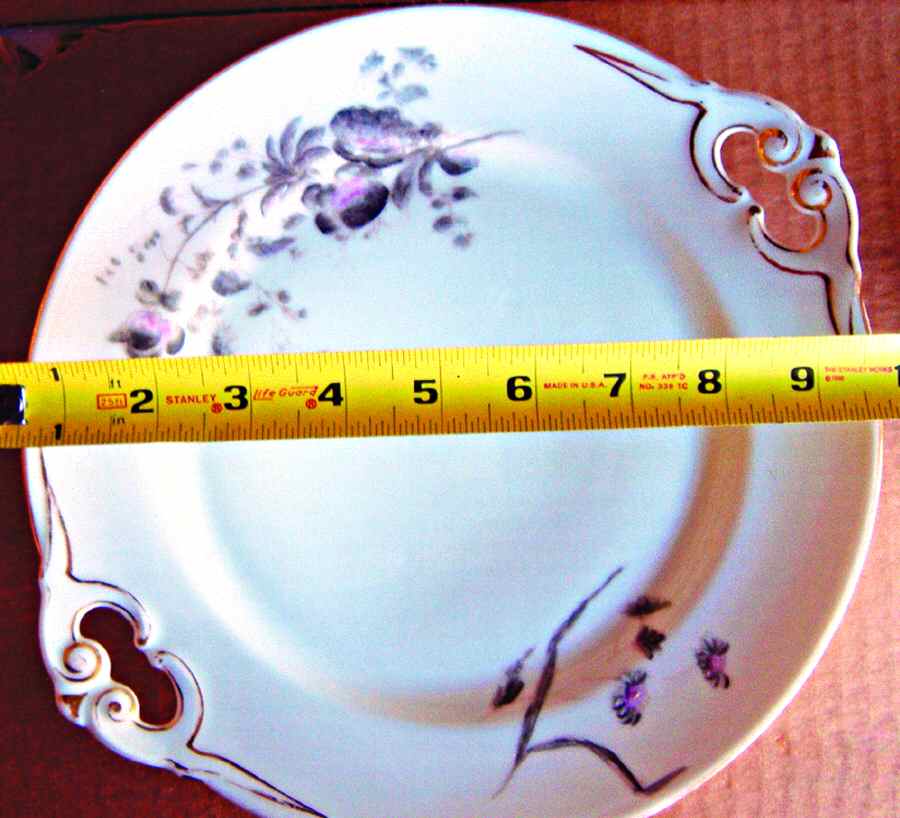 CHF1288 Handled Cake Plate by Charles Field Haviland-1