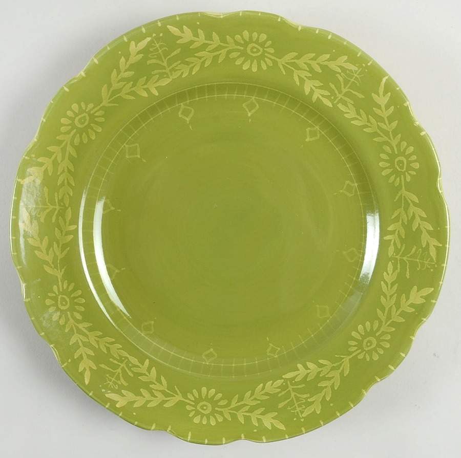 Batik Dinner Plate by Culinary Arts-1
