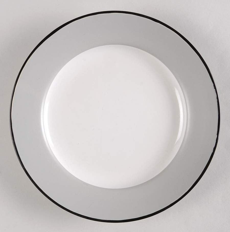 Matte Bands Salad Plate by Culinary Arts-1