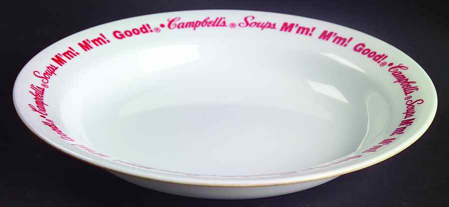 Campbell's Soups (Corelle) Rim Soup Bowl by Corning Corelle-1