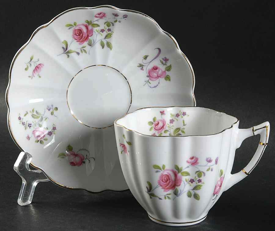 144 Flat Cup & Saucer Set by Cartwright & Edwards-1