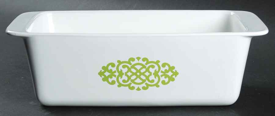 Shell Oil Medallion Loaf Pan by Corning Corelle-1