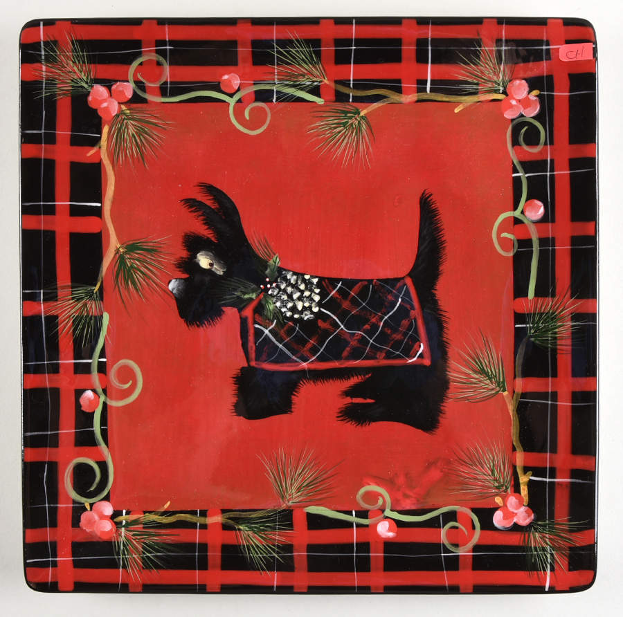 CIC49 13" Square Serving Platter by Certified International-1