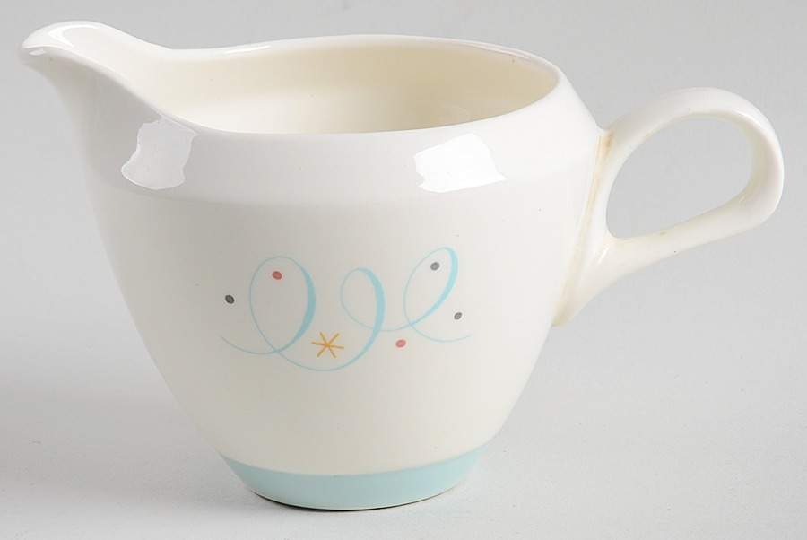 Turquoise Scroll Creamer by Century Service-1