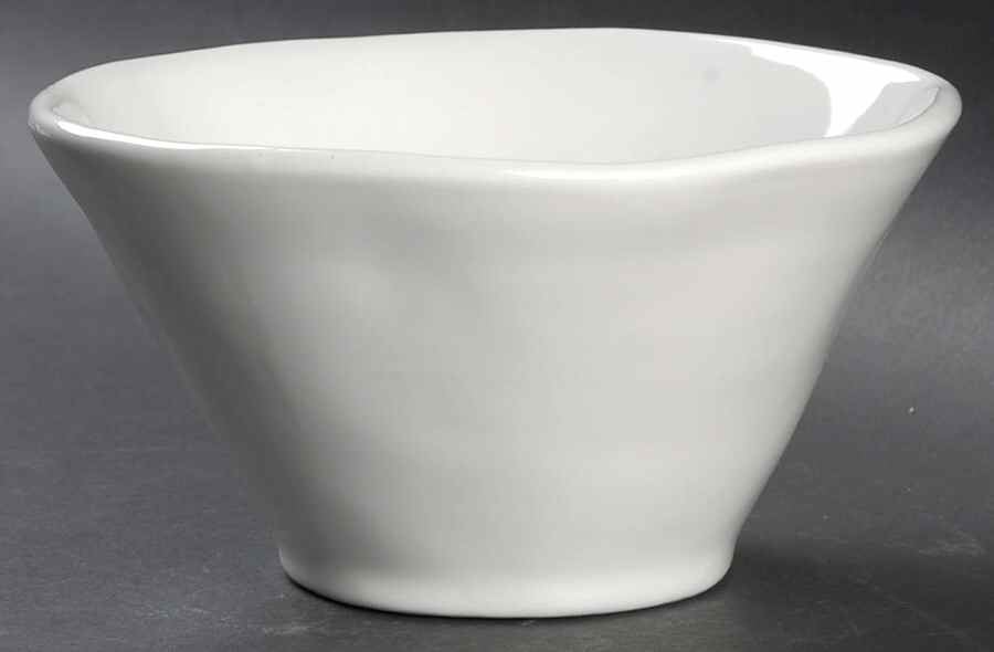 Rustic White Soup/Cereal Bowl by Crate & Barrel-1