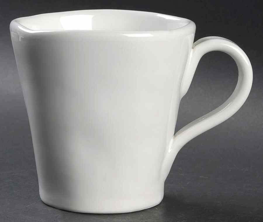 Rustic White Mug by Crate & Barrel-1
