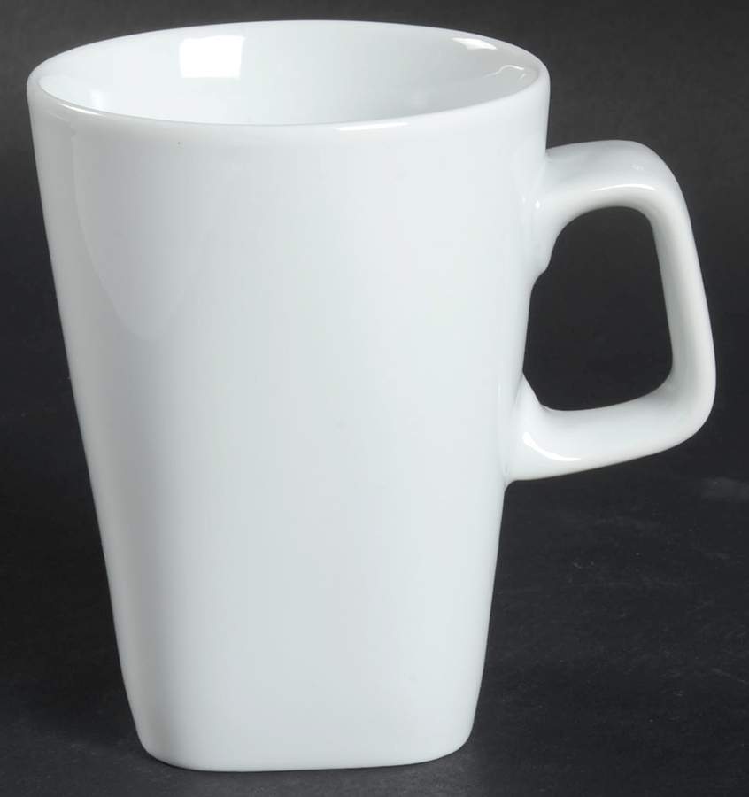 Quartet White Mug by Crate & Barrel-1