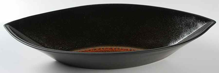 Kuttara 17" Oval Vegetable Bowl by Crate & Barrel-1