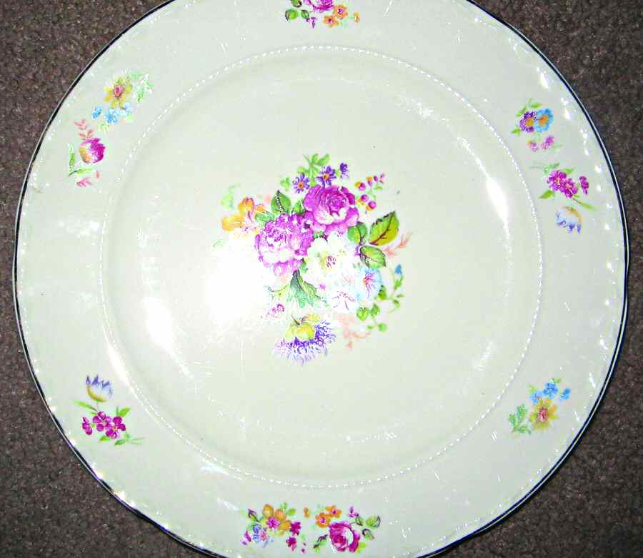 CRO306 Dinner Plate by Crooksville-1