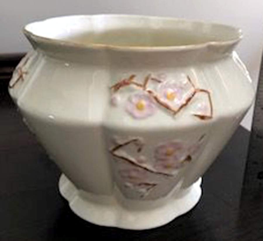 Belleek in Retrospect 5" Cachepot by Belleek Pottery (Ireland)-1