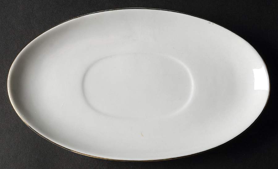 Classic Gold Underplate for Gravy Boat by China (Made in China)-1